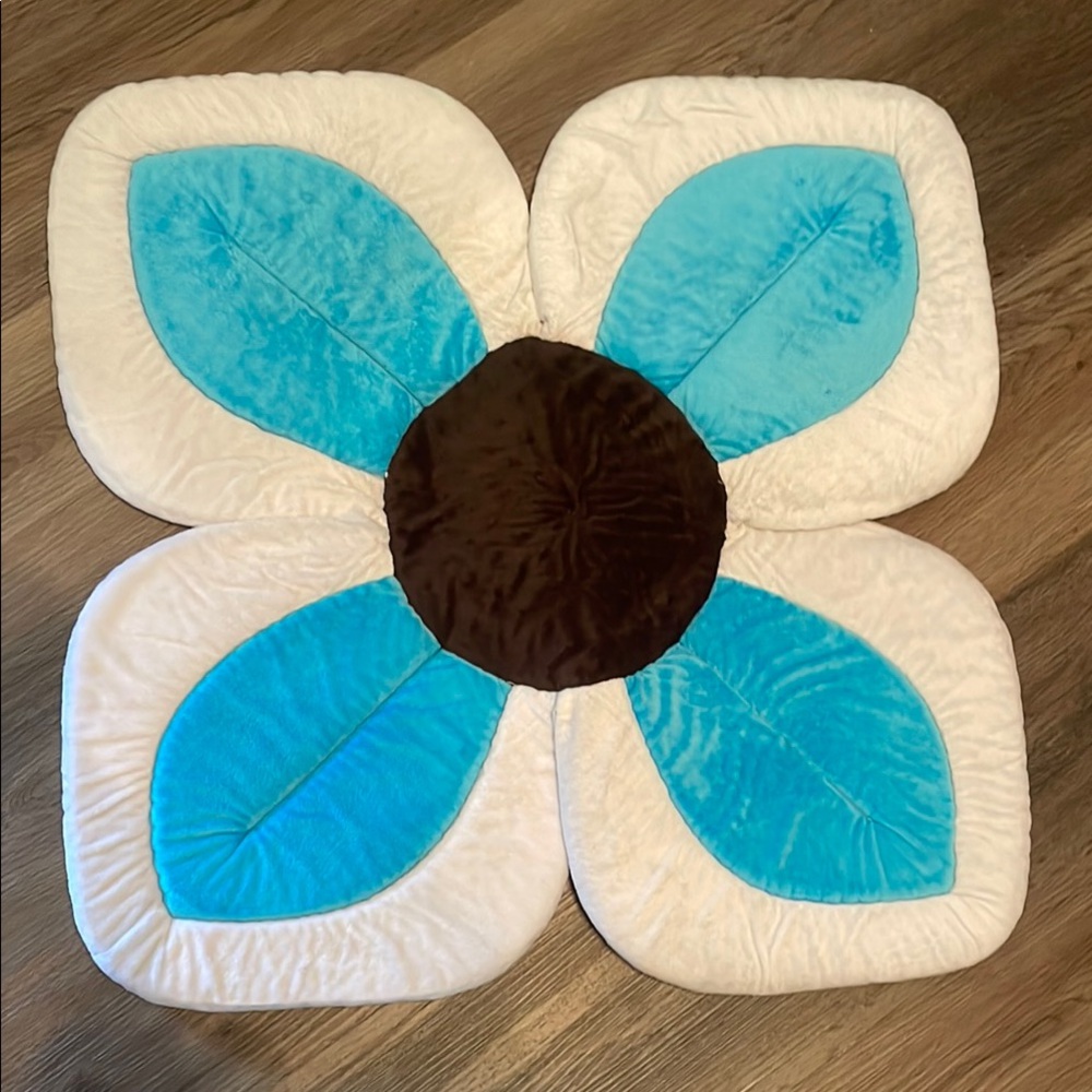 Blooming Bath Lotus, baby bath seat, blue